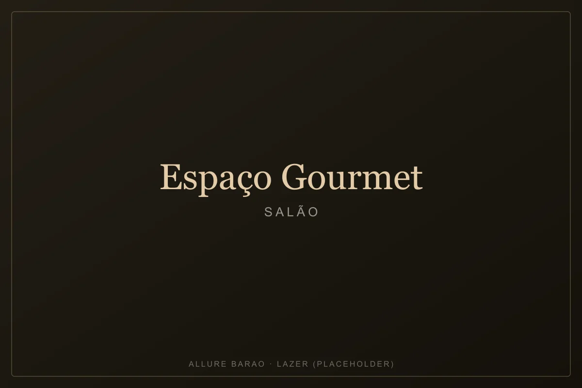 Espaço gourmet